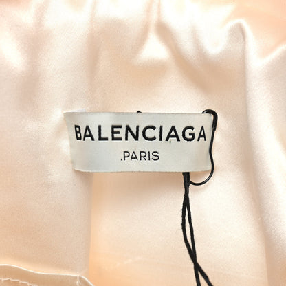 Balenciaga Satin Backpack Beige 8 of 9