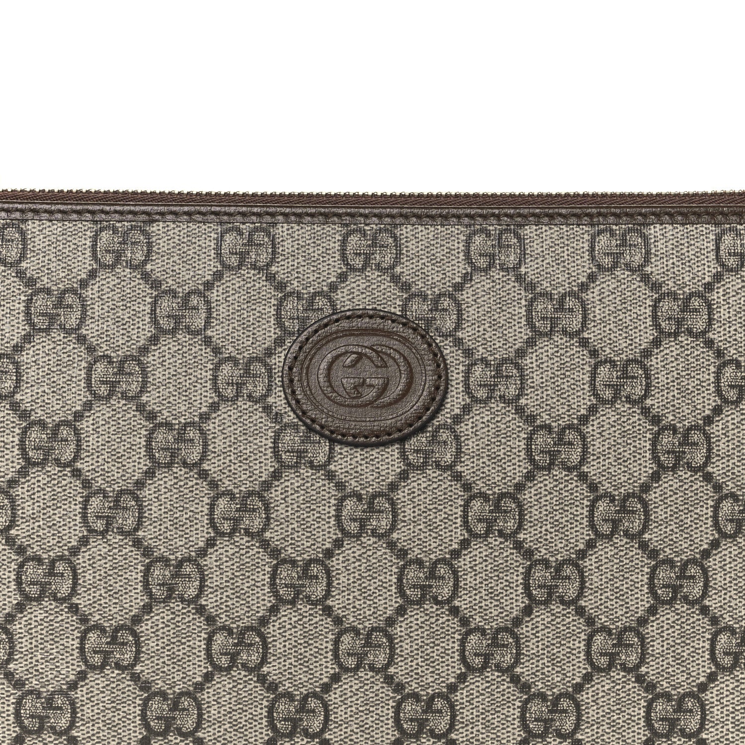 Gucci GG Supreme Monogram Azalea Calfskin Retro Interlocking G