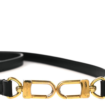 Louis Vuitton Calfskin Neo Noe Shoulder Strap Black 3 of 4
