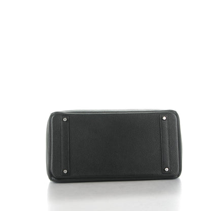 Hermes Taurillon Clemence Birkin 40 Black 6 of 25