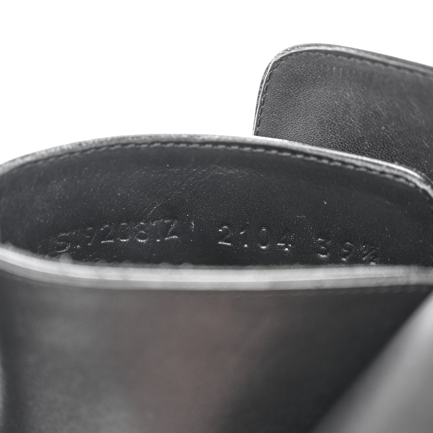 Calfskin Veo Ankle Boots 39.5 Black