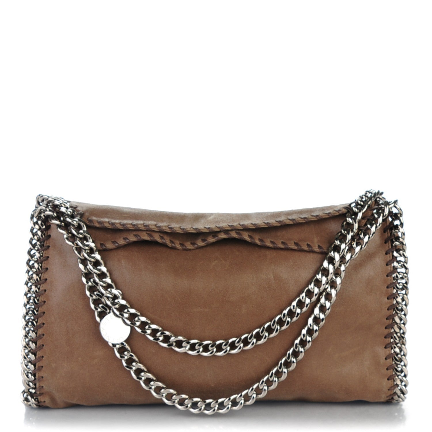Stella McCartney Shaggy Deer Big Chain Falabella Tote Brown 1 of 6