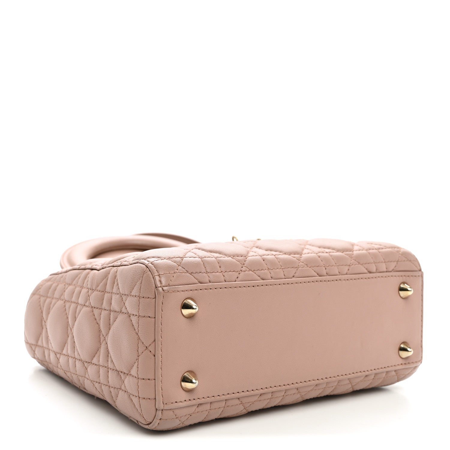 Christian Dior Lambskin Cannage Small My ABCDior Lady Dior Blush 3 of 8
