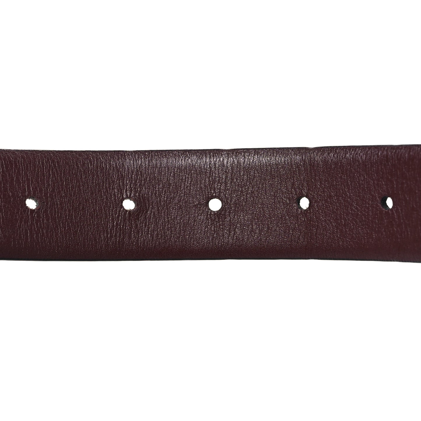 Calfskin CC Reversible Belt 85 34 Black Burgundy