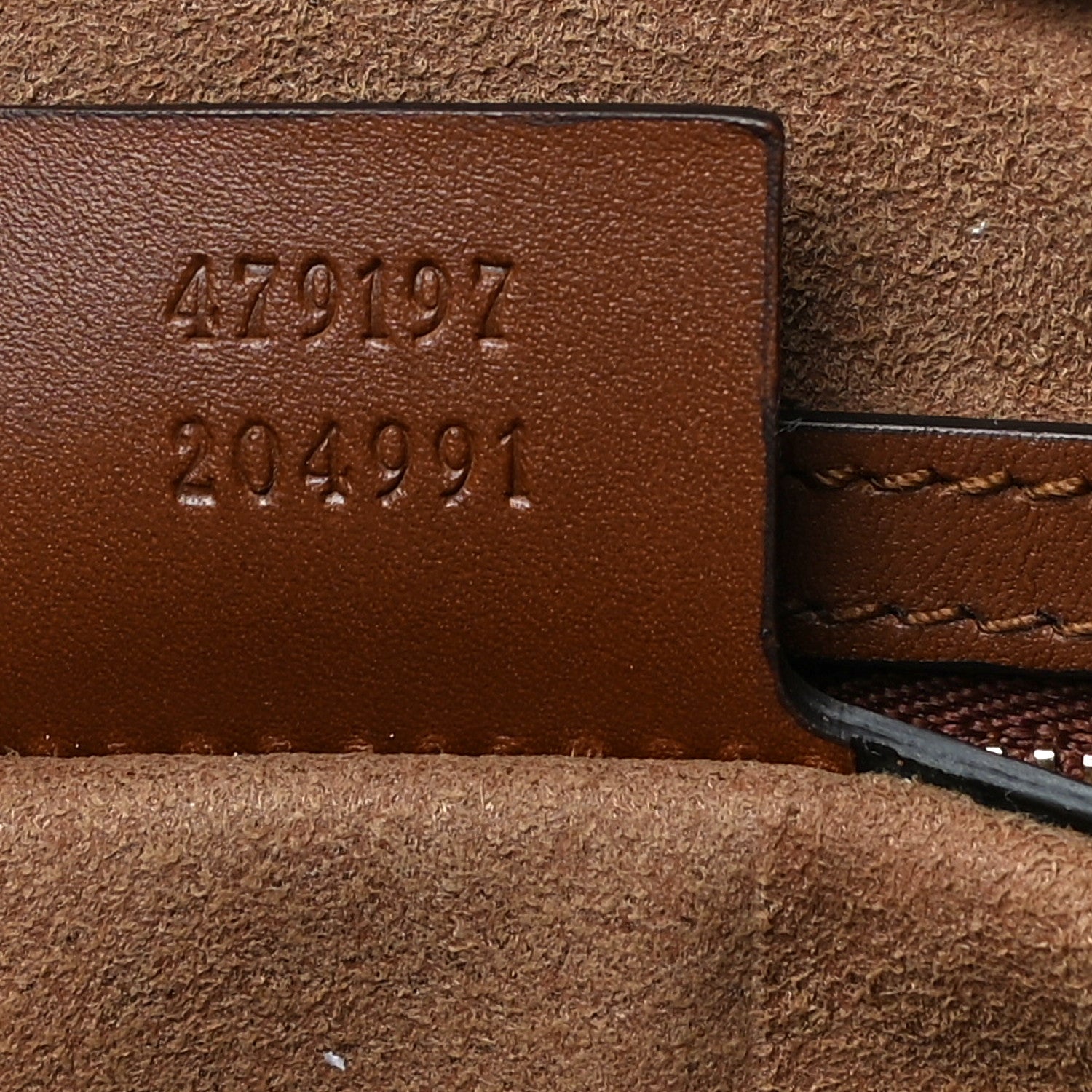 Gucci GG Supreme Monogram Medium Padlock Tote Beige Cuir 8 of 13