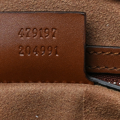 Gucci GG Supreme Monogram Medium Padlock Tote Beige Cuir 8 of 13