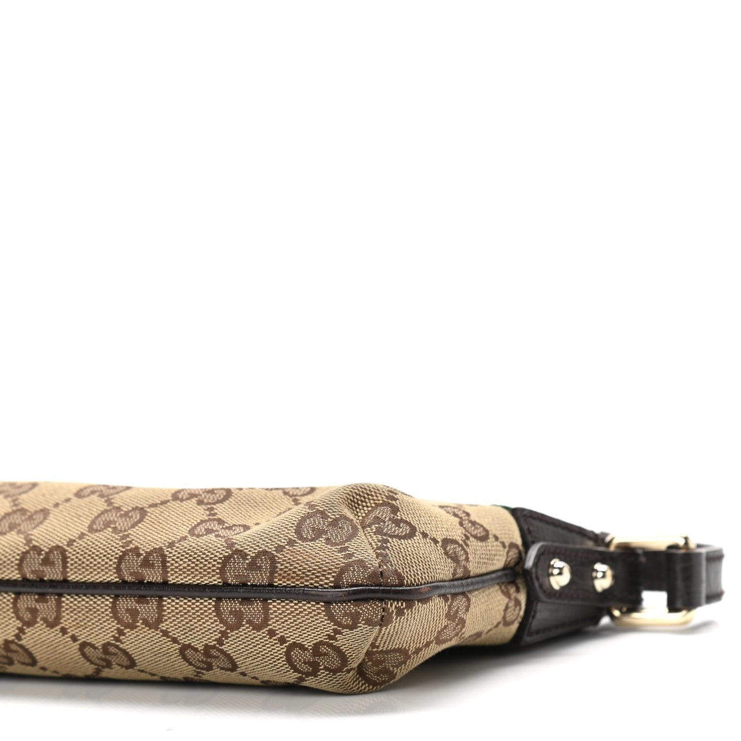 Gucci Monogram Web Pochette Dark Brown 10 of 10