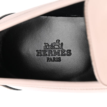 Hermes Calfskin Womens Paris Loafers 36 Rose Petale 7 of 9