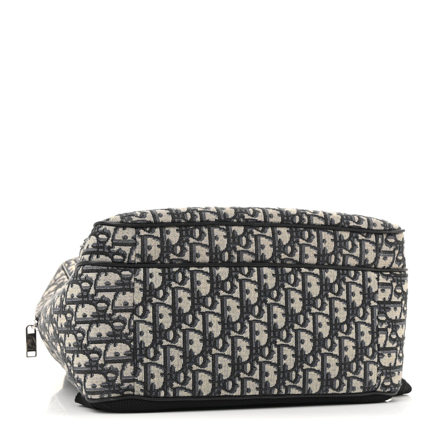 Christian Dior Oblique Calfskin Rider Backpack Beige Black 4 of 13