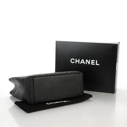 Chanel Caviar Quilted Grand Shopping Tote GST Black 4 of 7