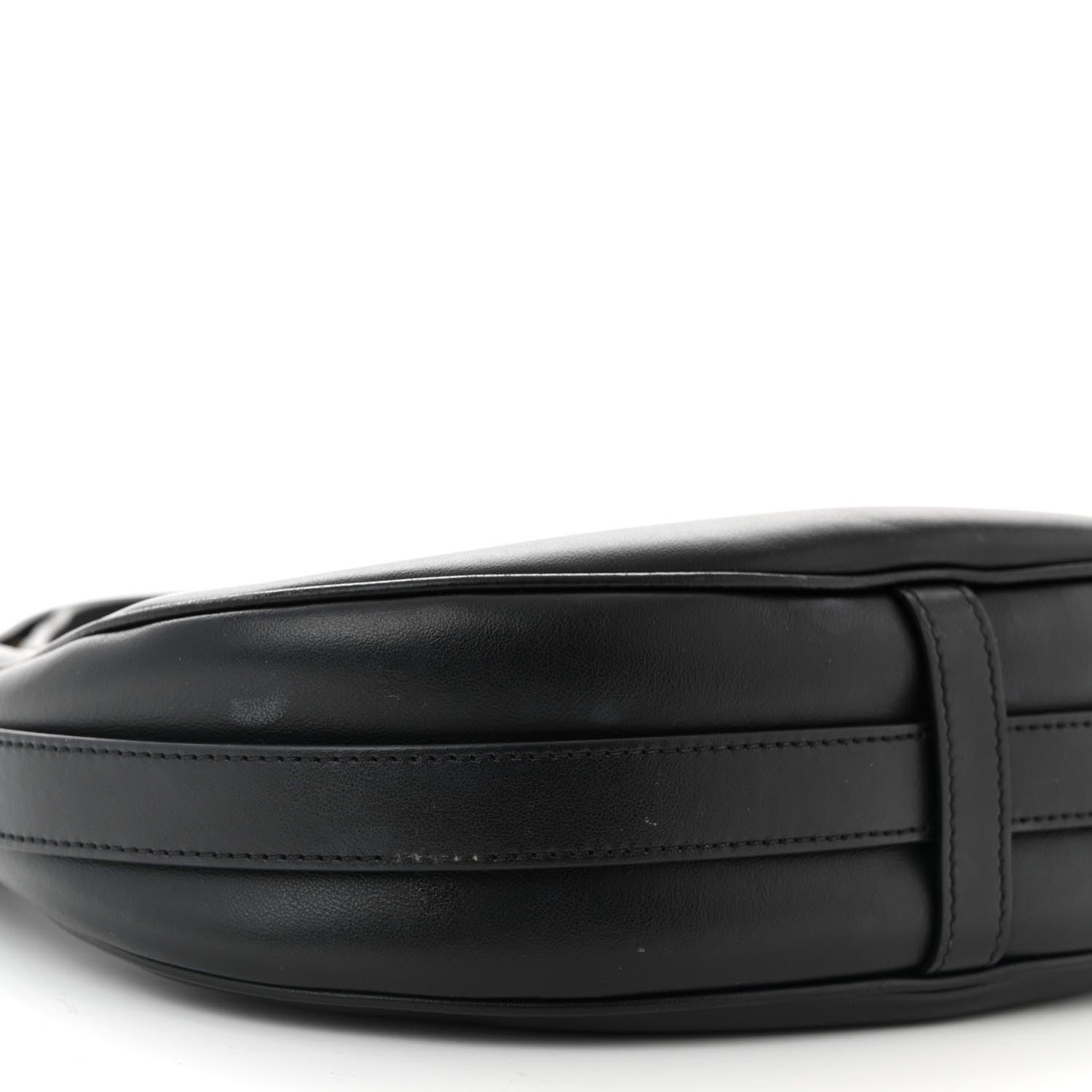 Celine Smooth Calfskin Medium Strap Ava Shoulder Bag Black 7 of 10