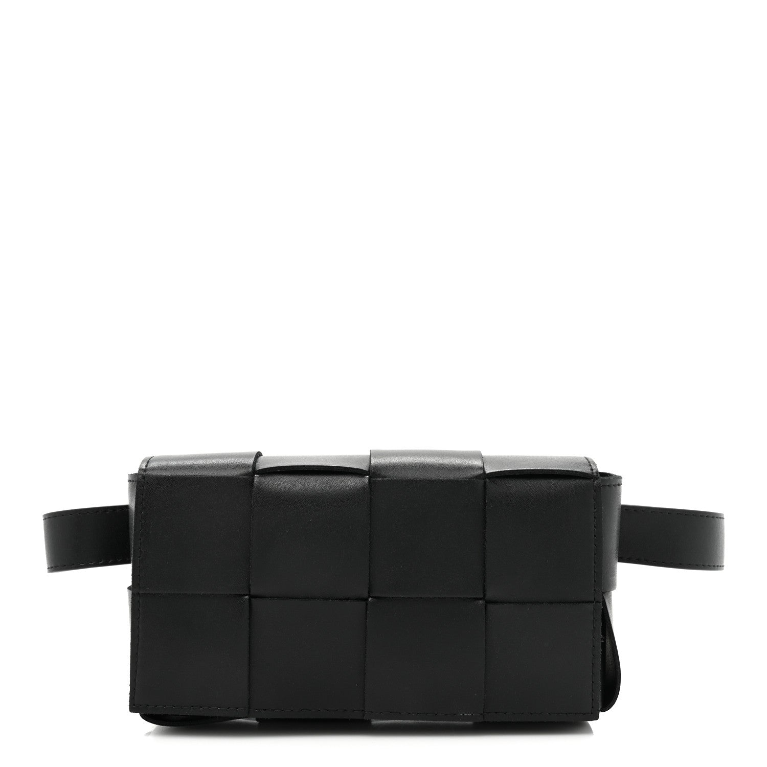 Bottega Veneta Nappa Maxi Intreccio The Belt Cassette Bag Black 1 of 8