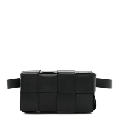 Bottega Veneta Nappa Maxi Intreccio The Belt Cassette Bag Black 1 of 8