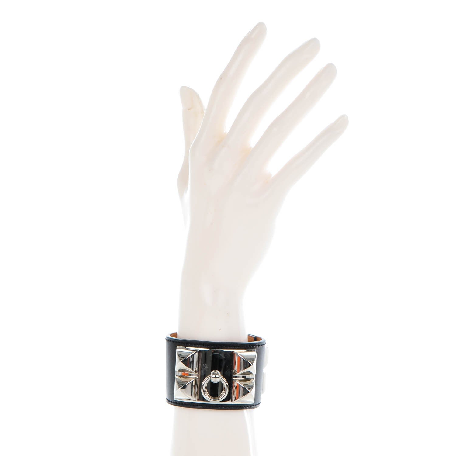 Hermes Box Collier de Chien CDC Bracelet S Black 2 of 7