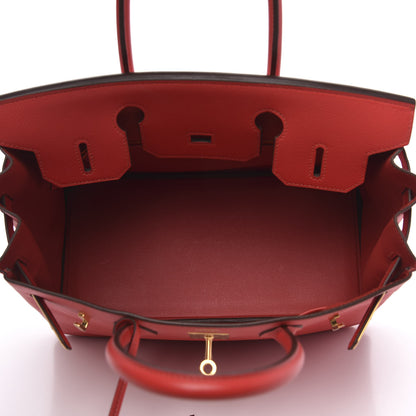 Hermes Epsom Birkin 30 Rouge Tomate 5 of 10