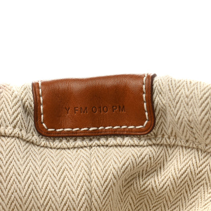 Hermes Canvas Barenia Fourbi 20 PM Pouch Naturel Fauve 7 of 8