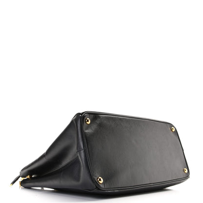 Prada Saffiano Lux Extra Large Galleria Double Zip Tote Black 3 of 12
