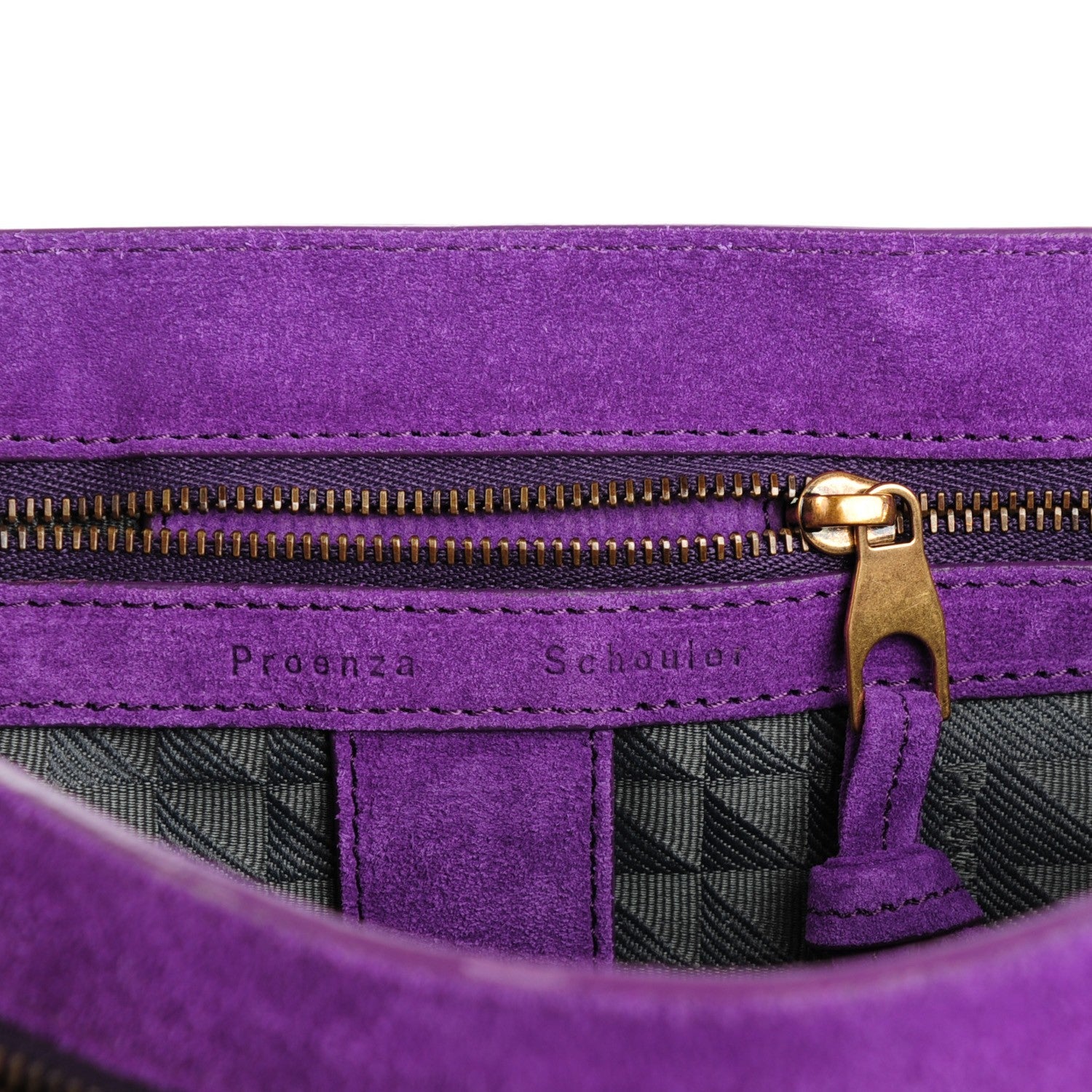 Proenza Schouler Suede Medium PS1 Satchel Veruca Salt 6 of 8