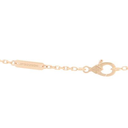Van Cleef & Arpels 18K Rose Gold Diamond Mother of Pearl Two Butterfly Pendant Necklace 4 of 5