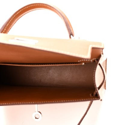 Hermes Epsom Mini Kelly Sellier 20 Gold 5 of 11