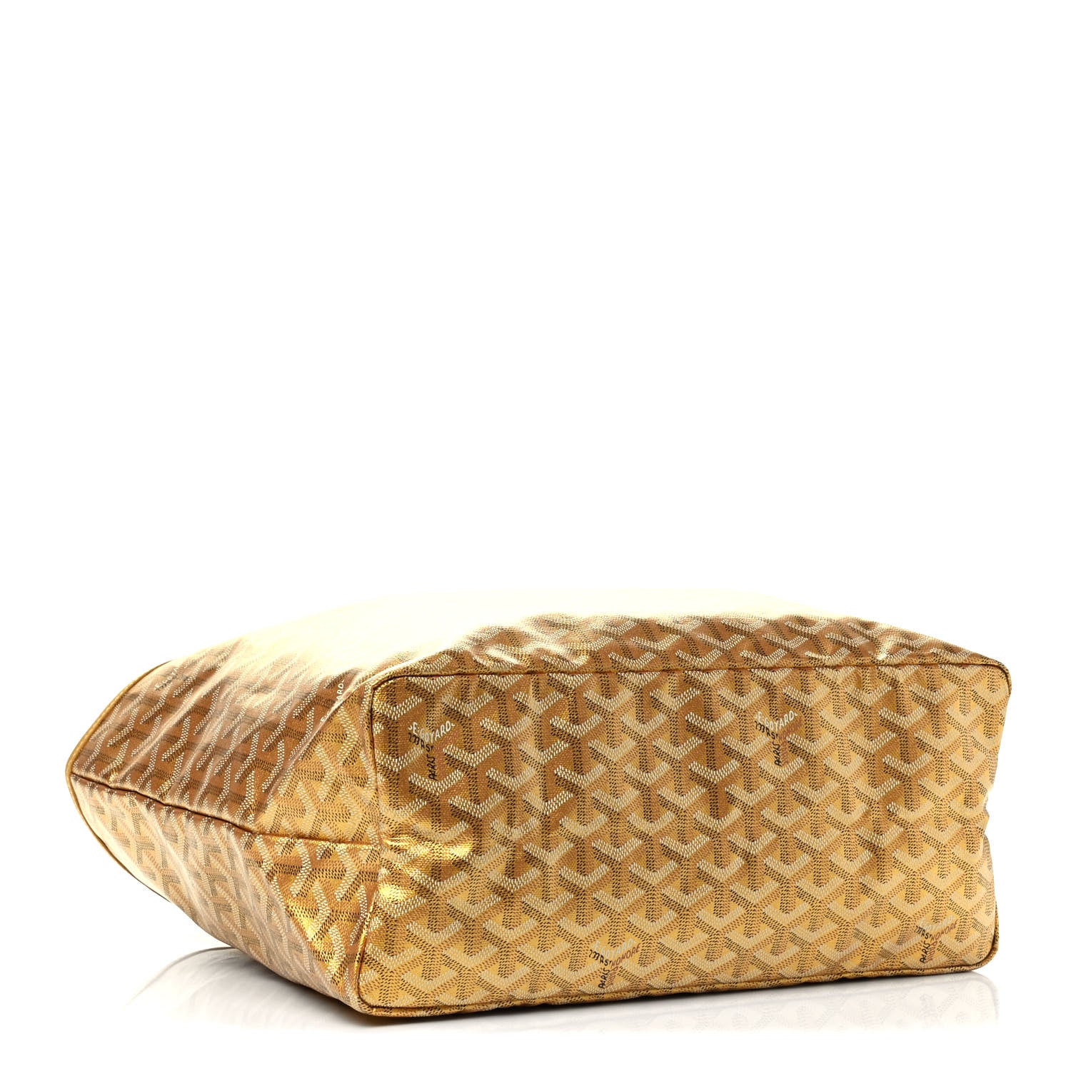 Goyard Goyardine Precious Metals Saint Louis PM Gold 3 of 4