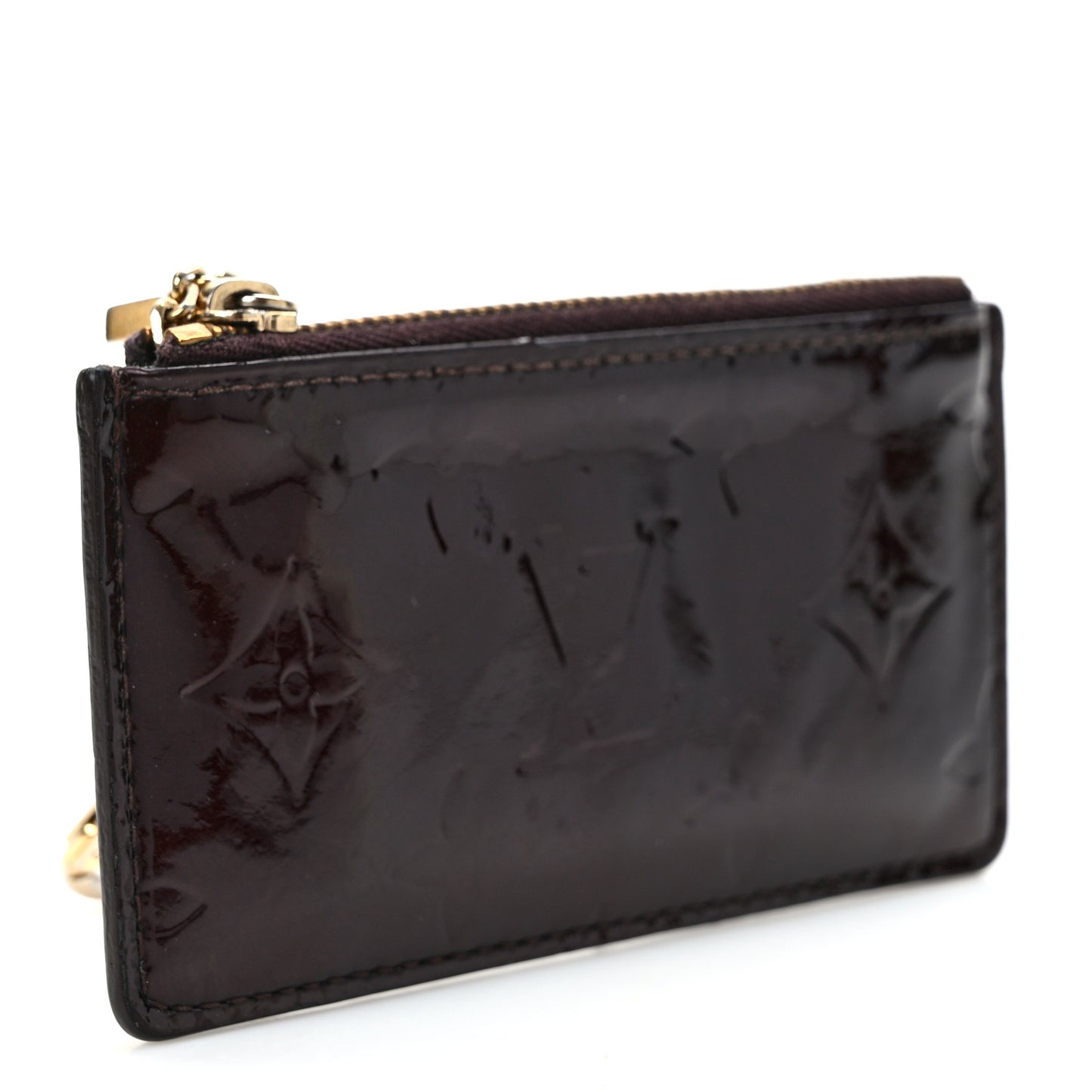 Vernis Pochette Key Pouch Amarante