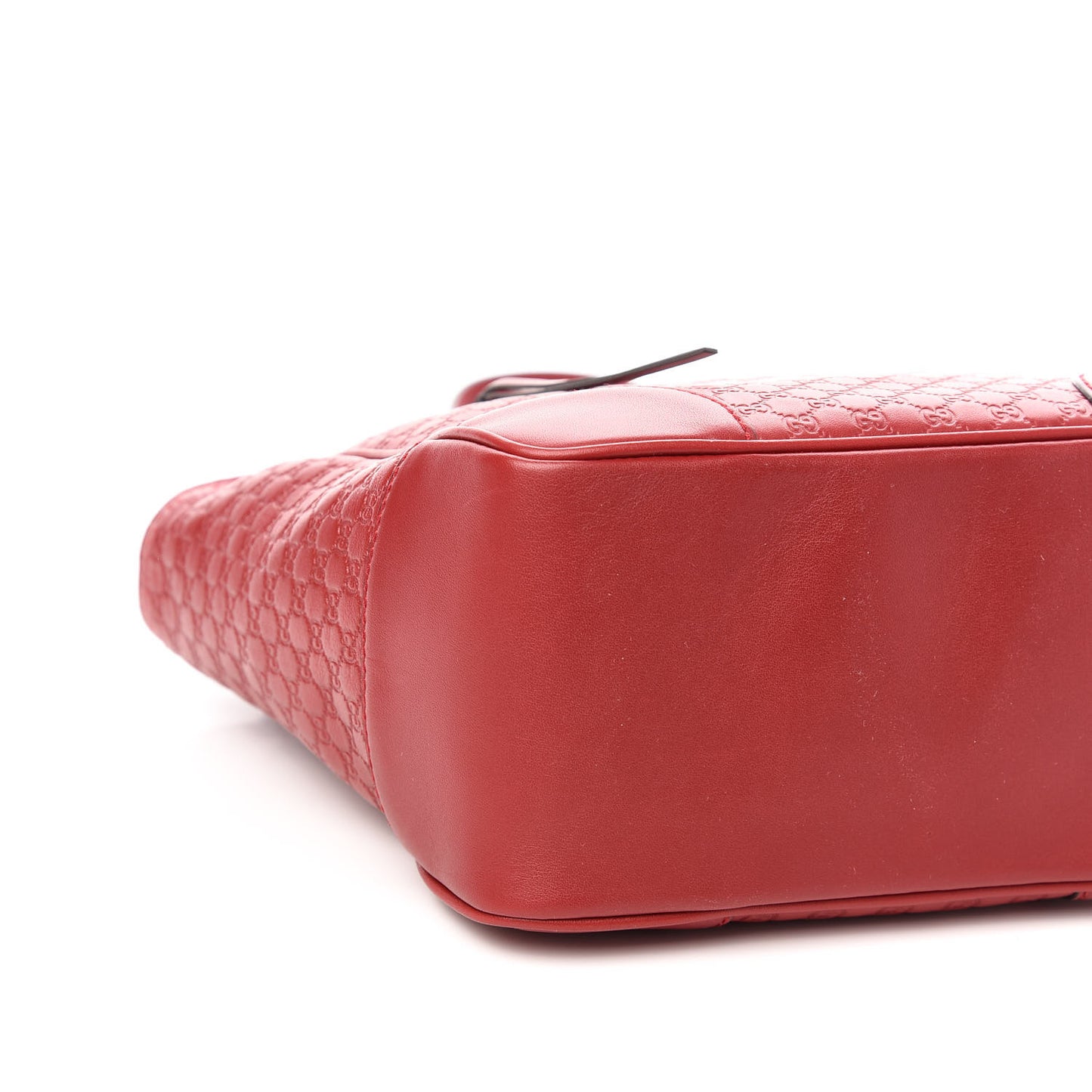 Microguccissima Small Bree Tote Red