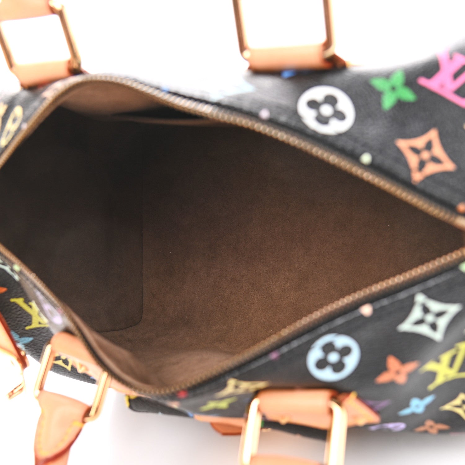 Louis Vuitton Monogram Multicolor Speedy 30 Black 5 of 11