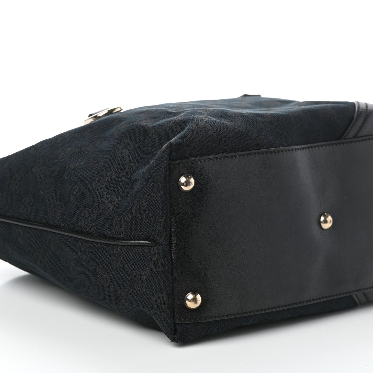 Monogram Medium New Britt Tote Black