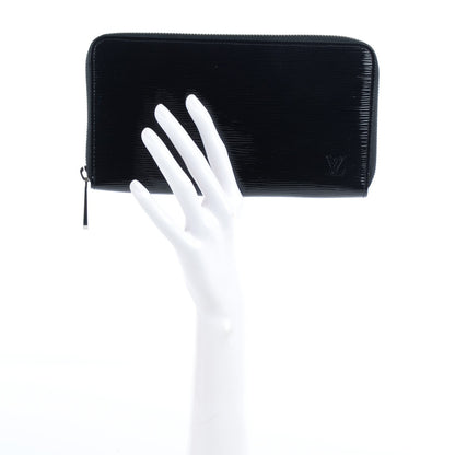 Louis Vuitton Epi Zippy Organizer Wallet Black 2 of 8