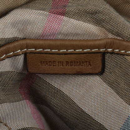 Burberry Washed Lambskin Tote Brown 7 of 9