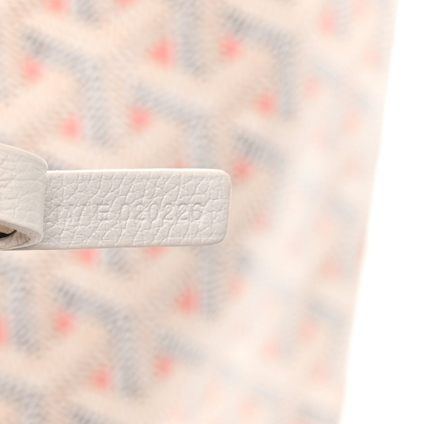 Goyardine Saint Louis Claire Voie PM White Pink