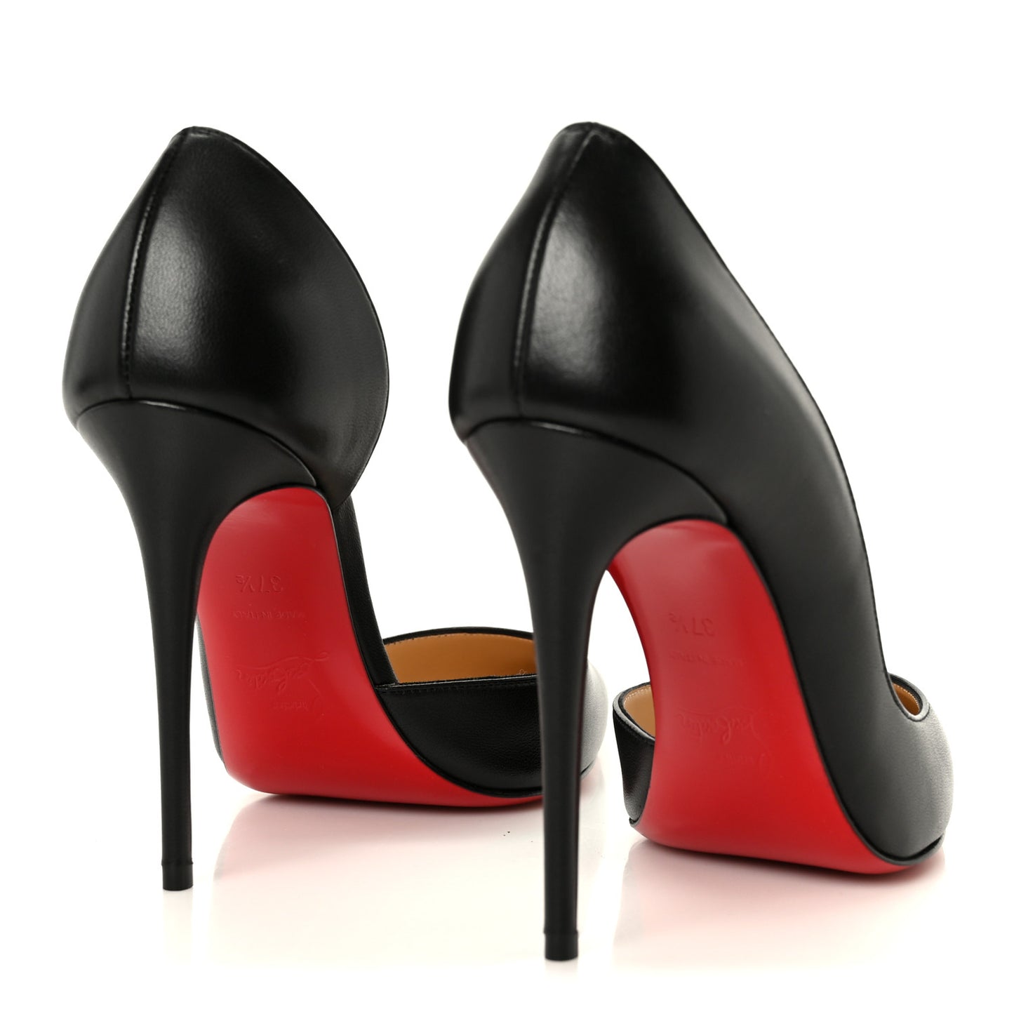 Shiny Nappa Iriza 100 Pumps 37.5 Black