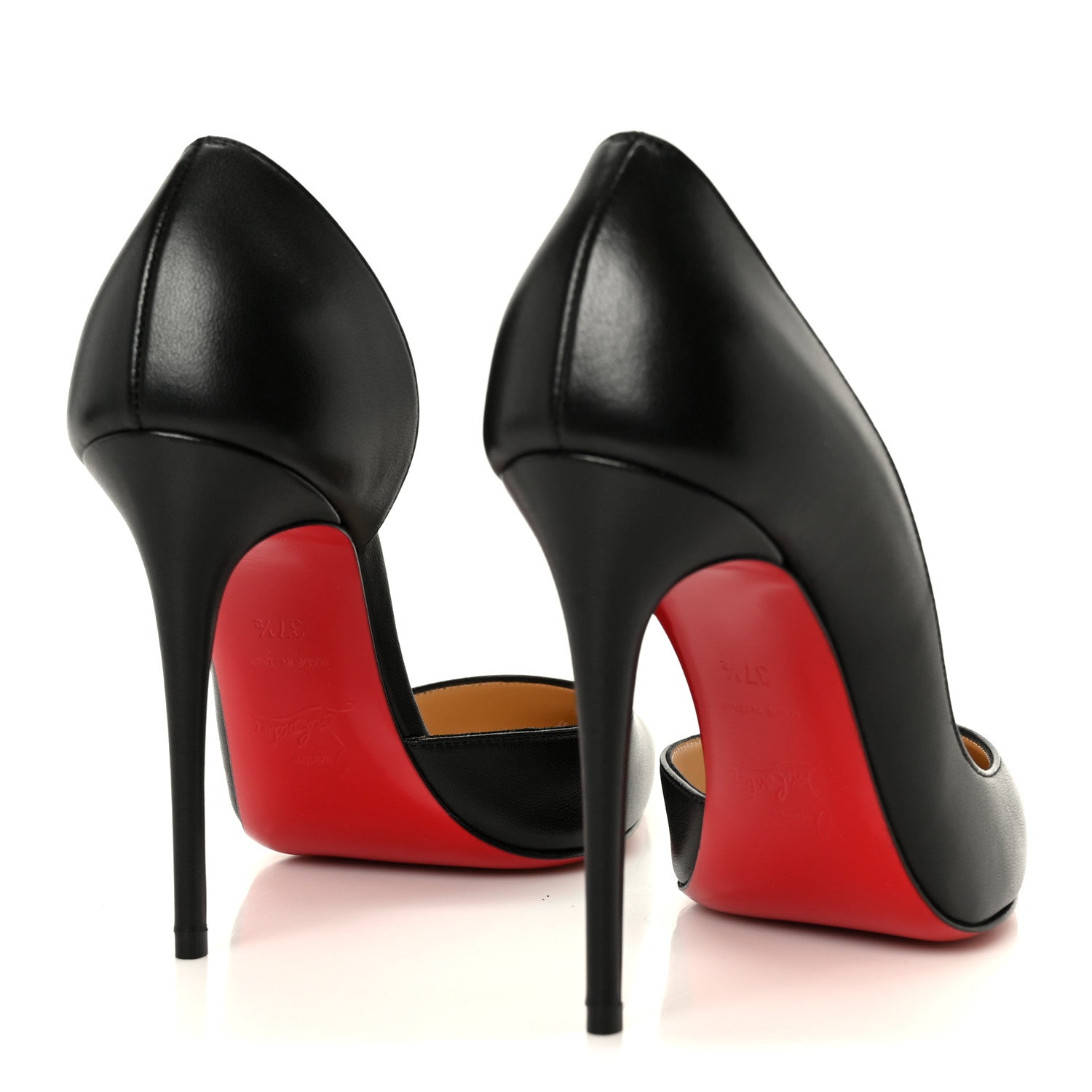Christian Louboutin Shiny Nappa Iriza 100 Pumps 37.5 Black 5 of 9