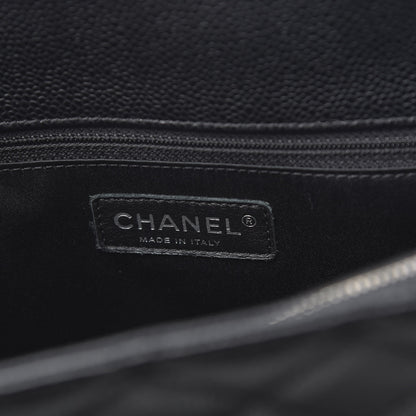 Chanel Caviar Quilted Grand Shopping Tote GST Black 6 of 10