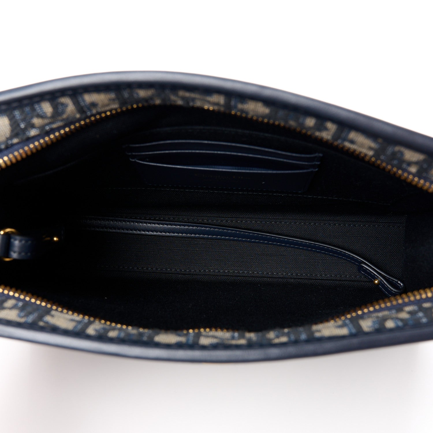 Christian Dior Oblique 30 Montaigne Pouch Blue 5 of 11