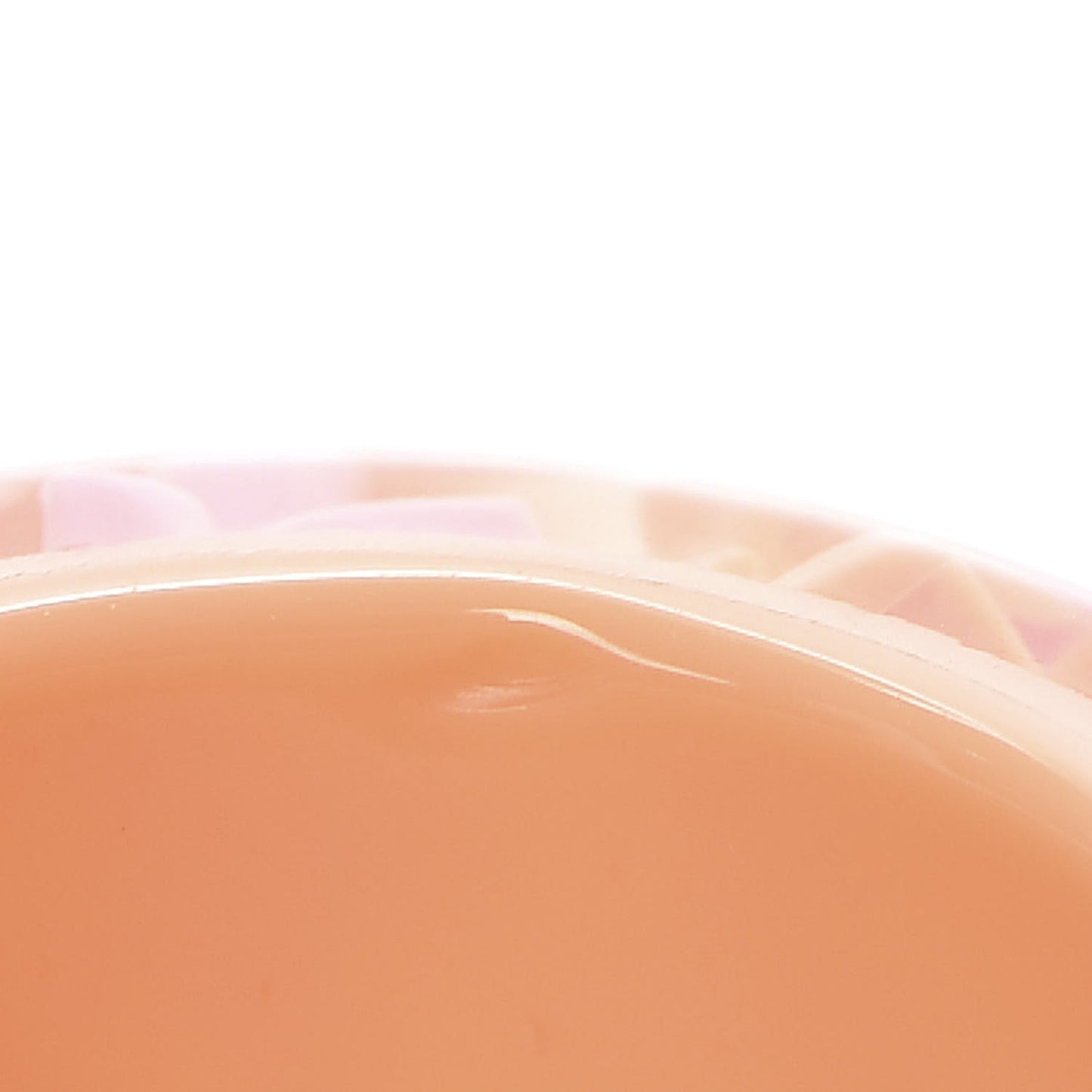 Resin Farandole Ring Large 8 Beige