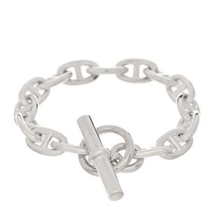 Hermes Sterling Silver PM Chaine D'Ancre Bracelet 2 of 4