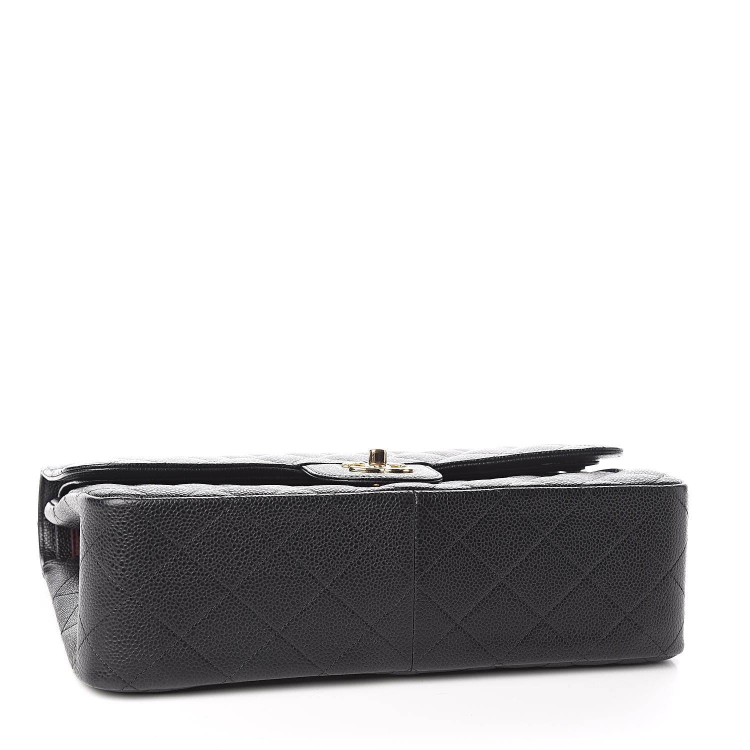 Chanel Caviar Quilted Jumbo Double Flap Black 4 of 10