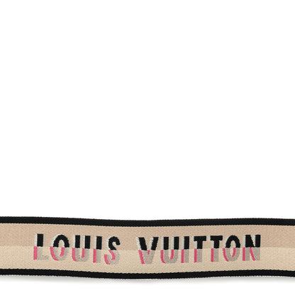 Louis Vuitton Jacquard Speedy Bandouliere 20 Shoulder Strap Black 3 of 5