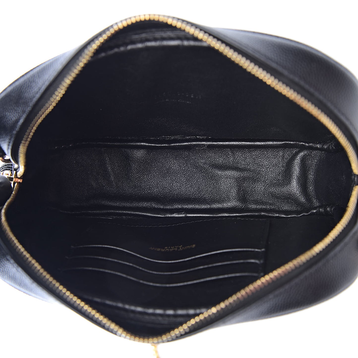 Grain De Poudre Matelasse Monogram Mini Lou Camera Bag Black