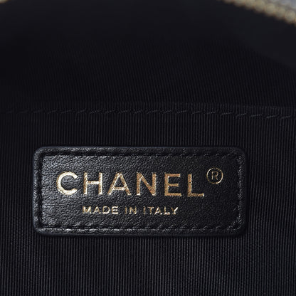 Chanel Lambskin Quilted Waist Bag Fanny Pack Black 6 of 10