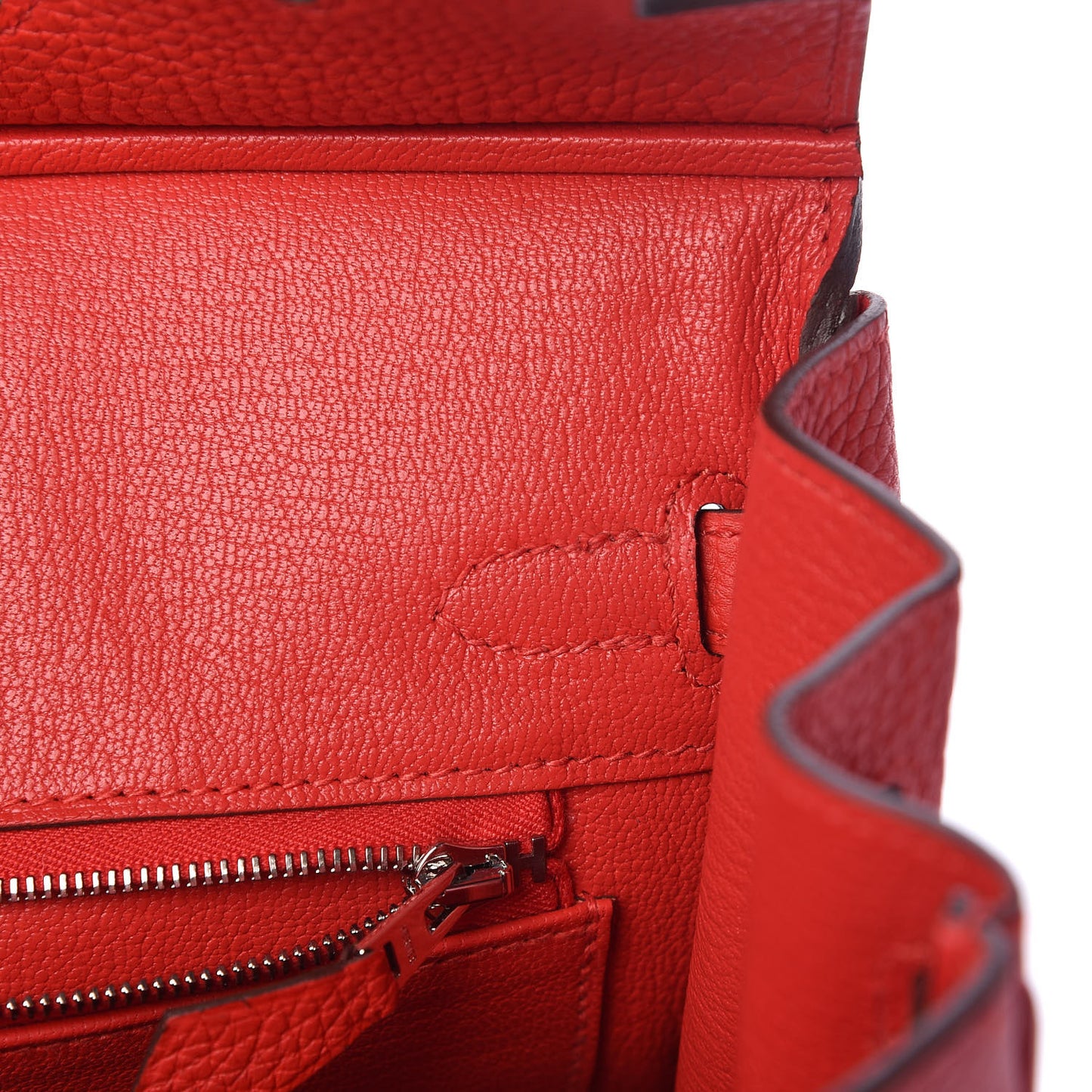 Togo Birkin 25 Rouge De Coeur