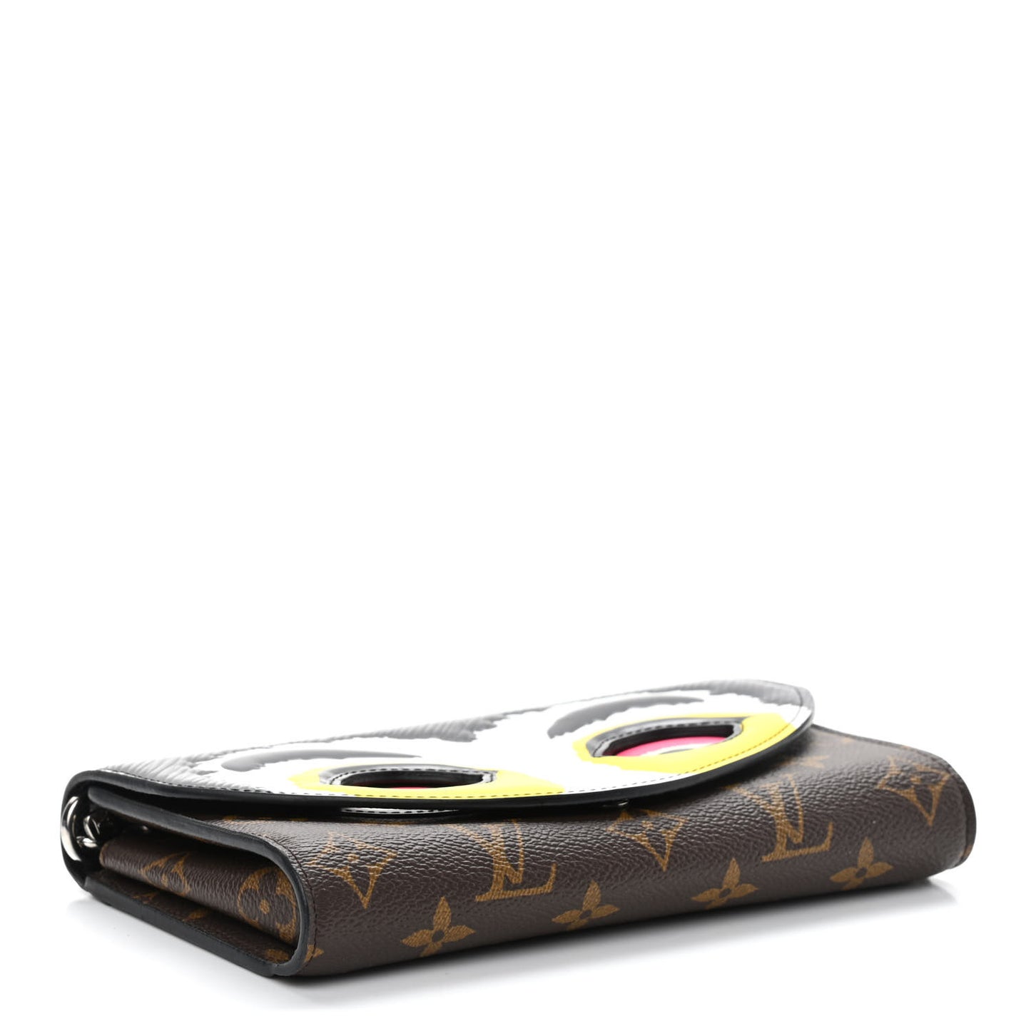 Monogram Kabuki Chain Wallet Black