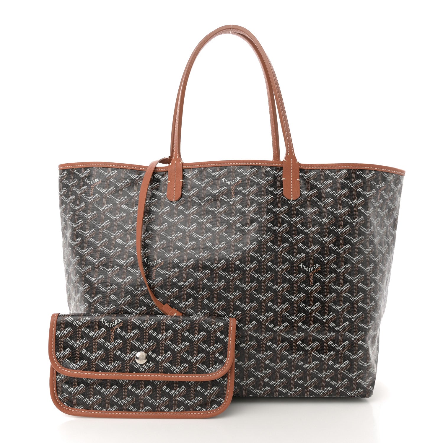 Goyard Goyardine Saint Louis PM Black Gold 3 of 11