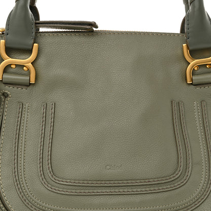 Chloe Calfskin Medium Marcie Satchel Baobab Green 8 of 12