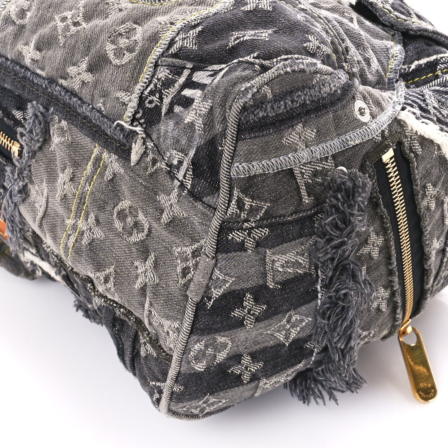 Denim Patchwork Speedy 30 Grey