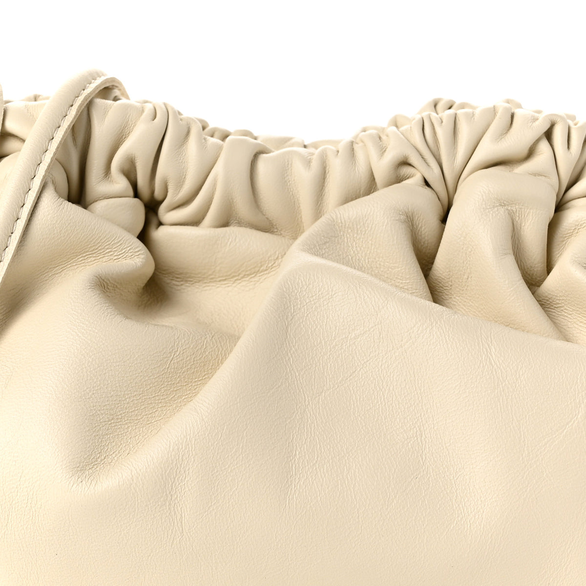 Mansur Gavriel Lambskin Mini Cloud Clutch Pearl 7 of 9