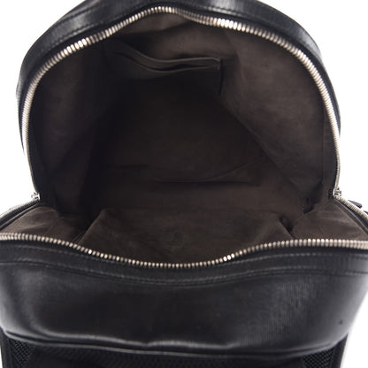 Gucci Calfskin Kingsnake Dome Backpack Black 5 of 17