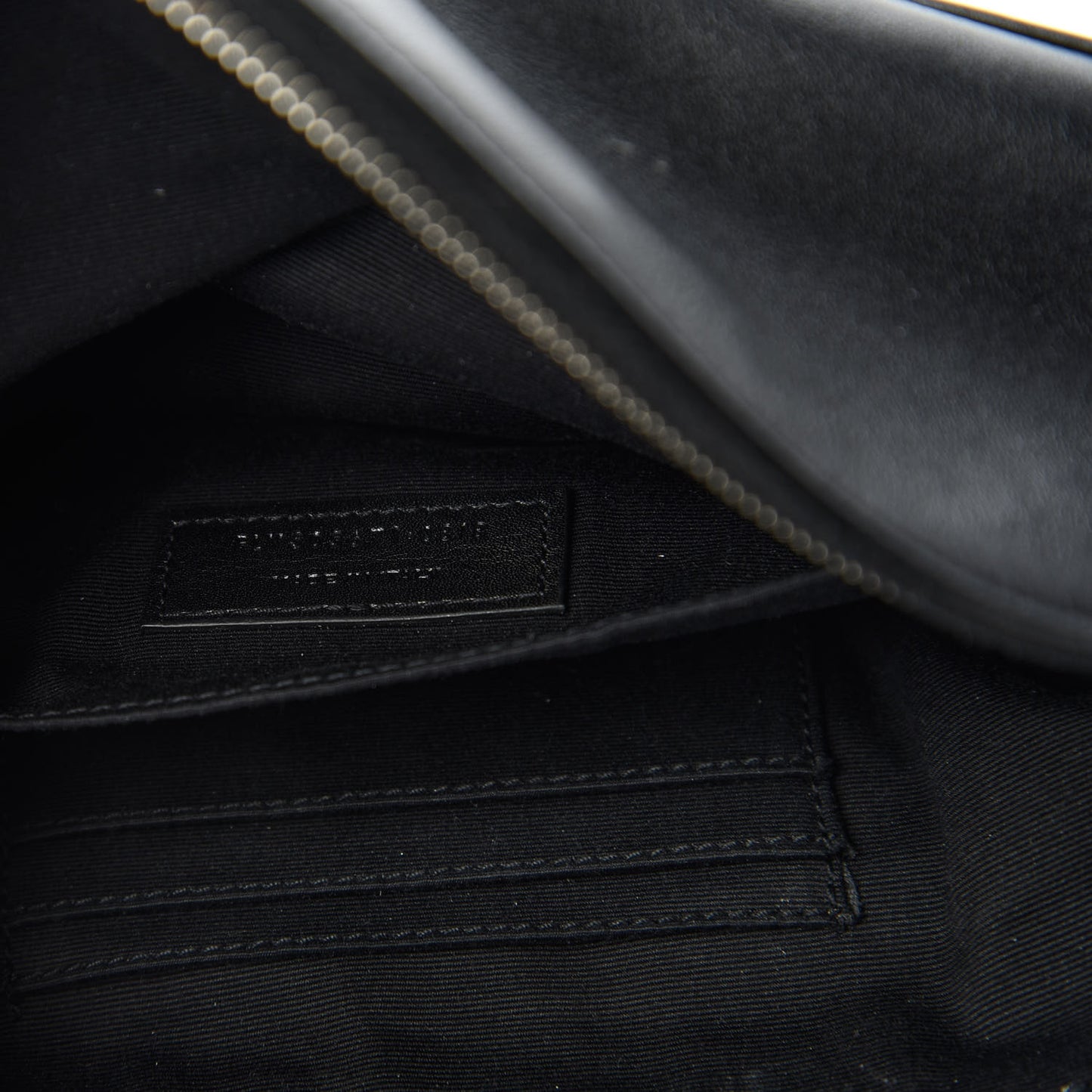 Calfskin Belt Bag Black